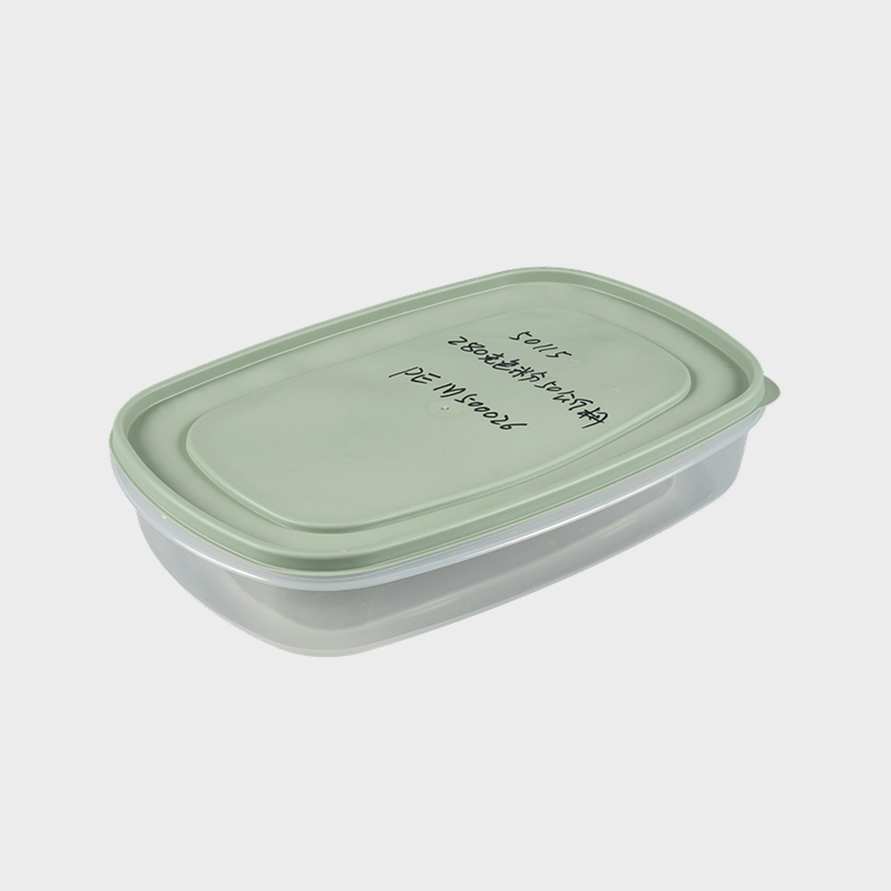 Transparent na Storage Box na may Handle at Takip PFB057