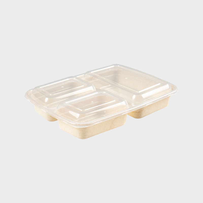 Three-Compartment Bento Box PFK004/PFK003